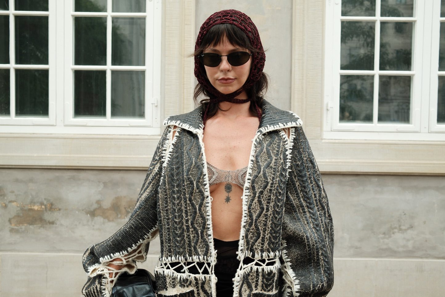 100% Wool Upcycled Artisanal coat